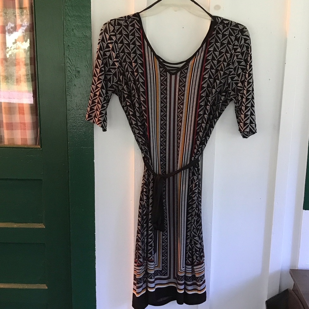 Mlle Gabrielle Geometric Dress
